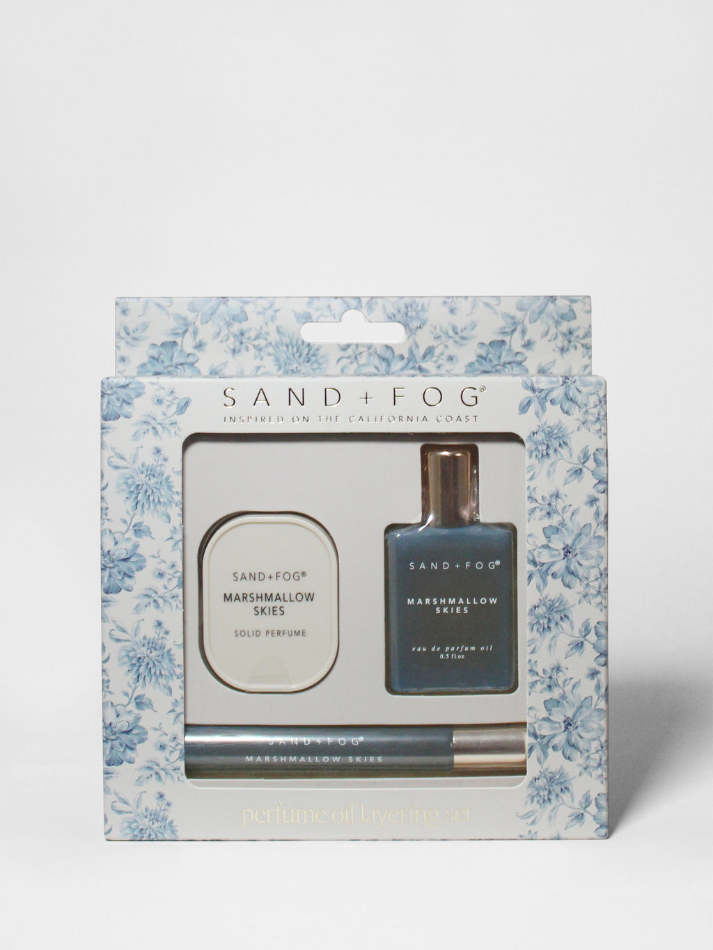 Alluring Perfume Oil Rollerballs and Solid Perfume Set - Marshmallow Skies