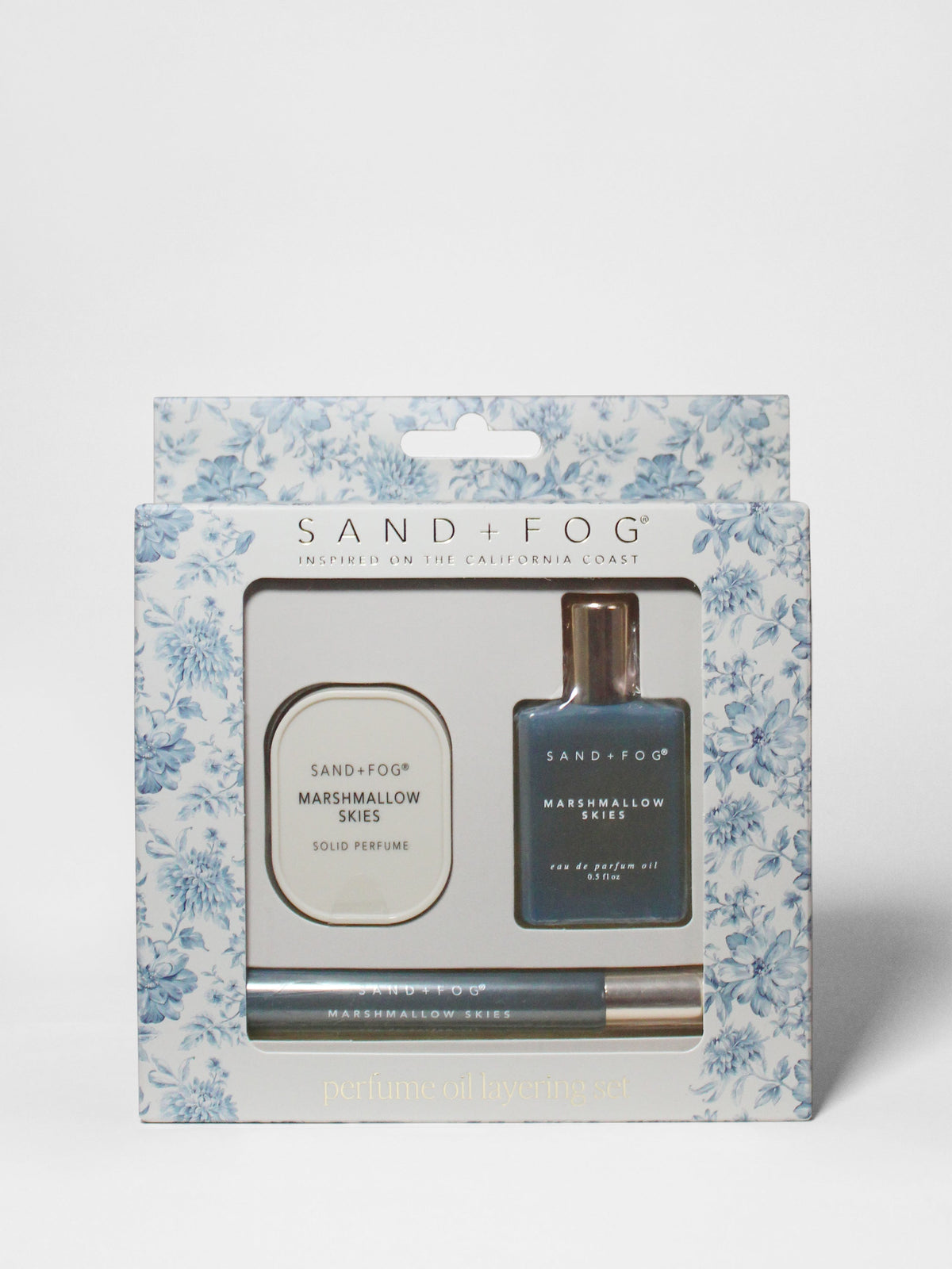 Alluring Perfume Oil Rollerballs and Solid Perfume Set - Marshmallow Skies