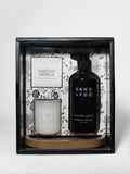 Elegant Tahitian Vanilla Hand Soap & Candle Set