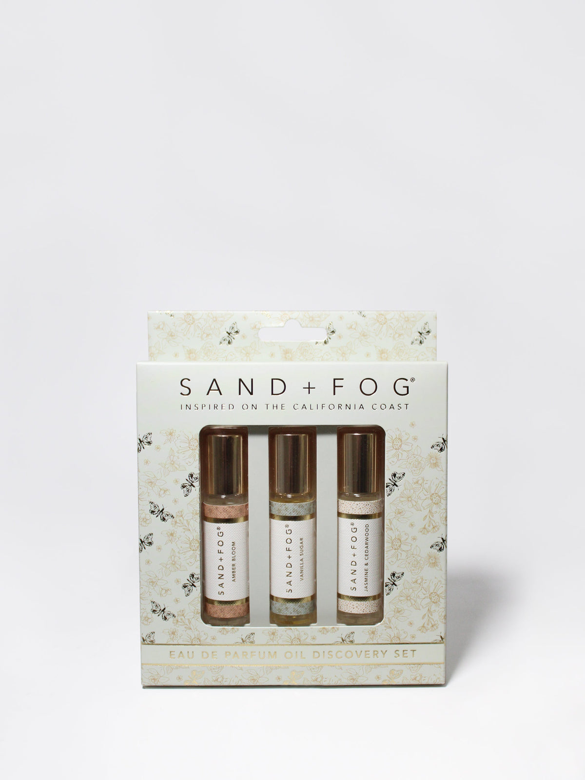 Alluring Exploratory Perfume Oil Rollerball Set - Sugared Blooms Collection