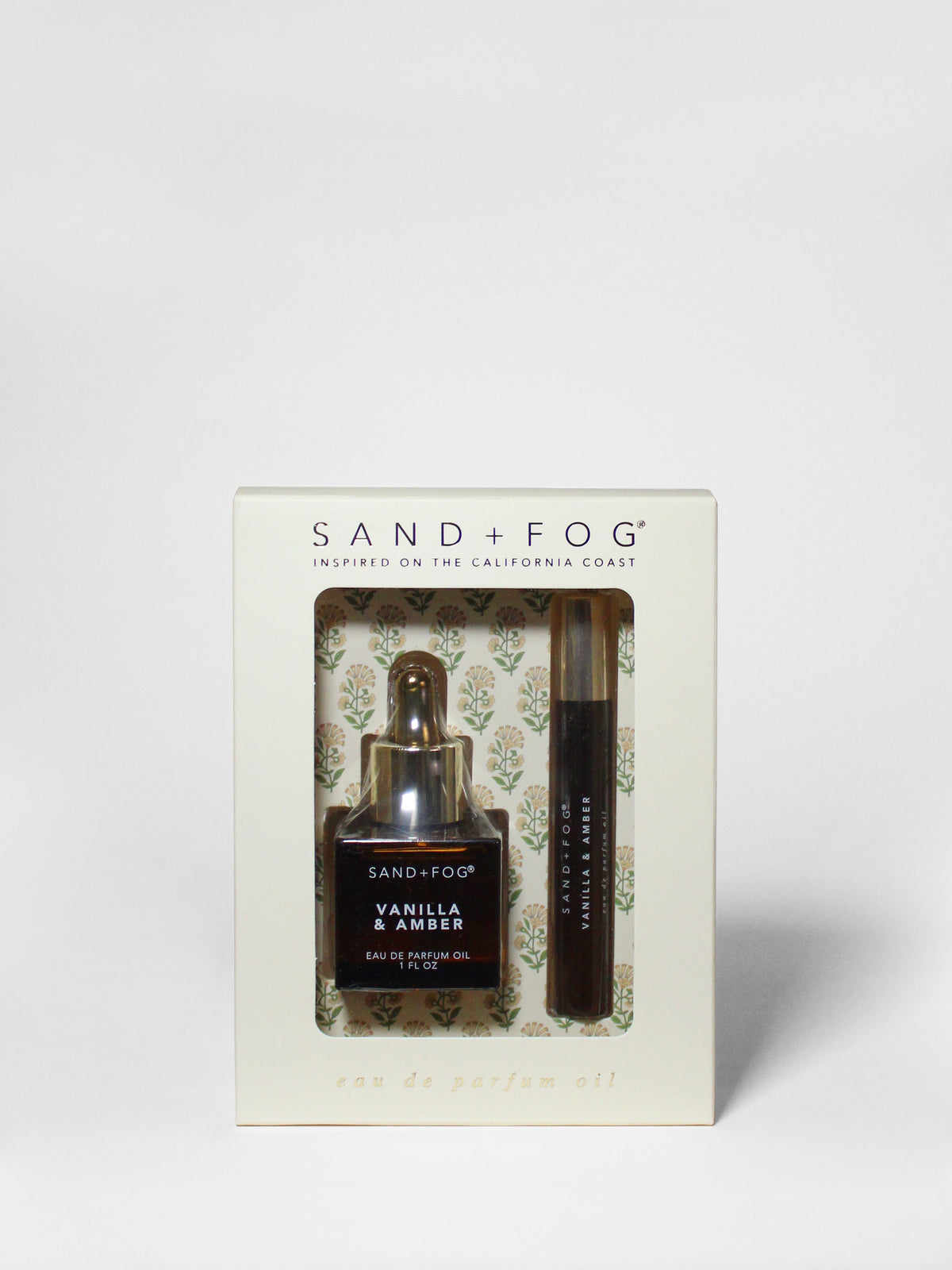 Alluring Perfume Oil Rollerball and Perfume Dropper Set - Vanilla & Amber