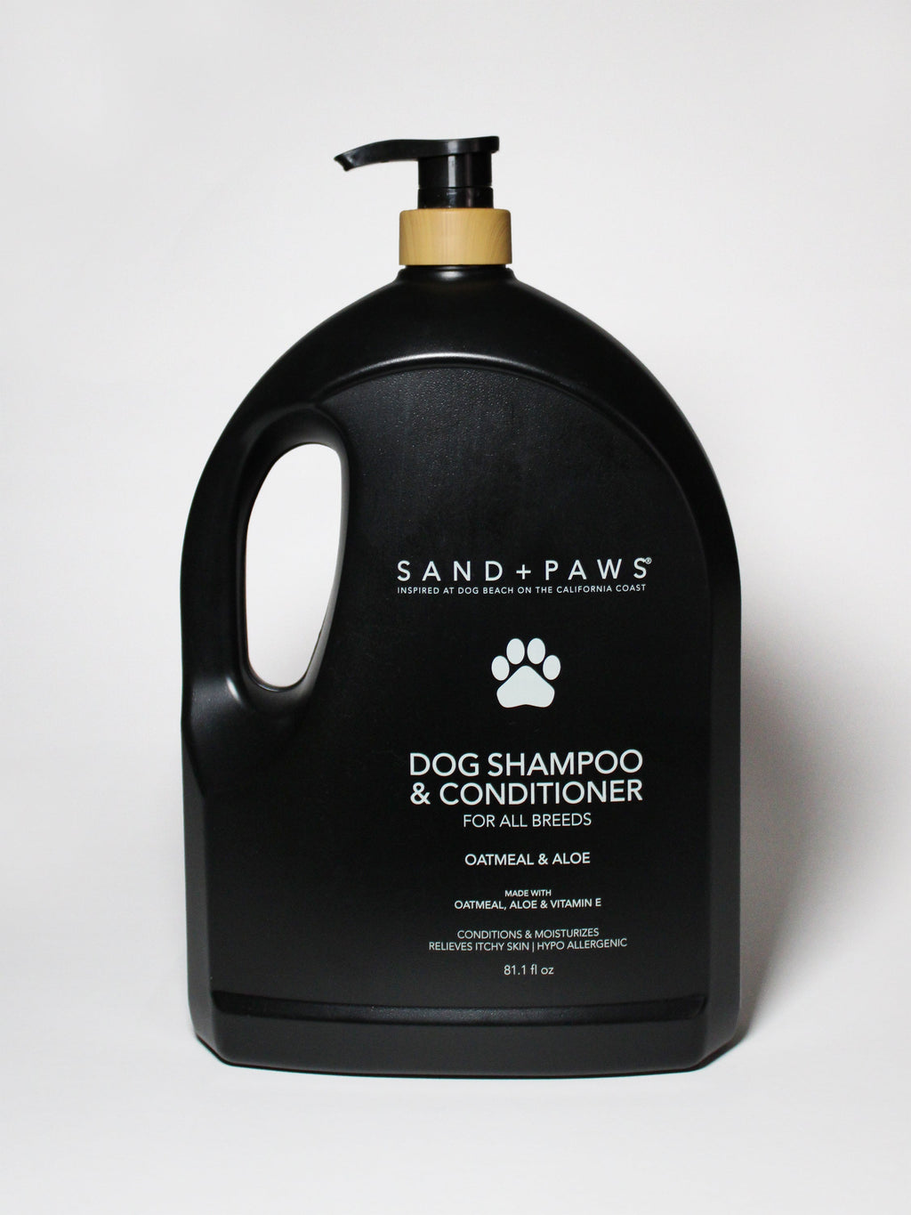 Gentle Sand + Paws Pet Shampoo & Conditioner - Oatmeal & Aloe
