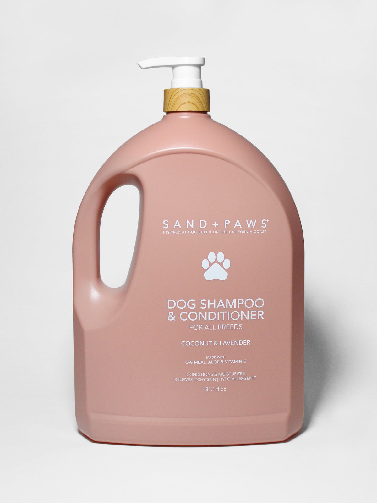 Gentle Sand + Paws Pet Shampoo & Conditioner - Coconut & Lavender