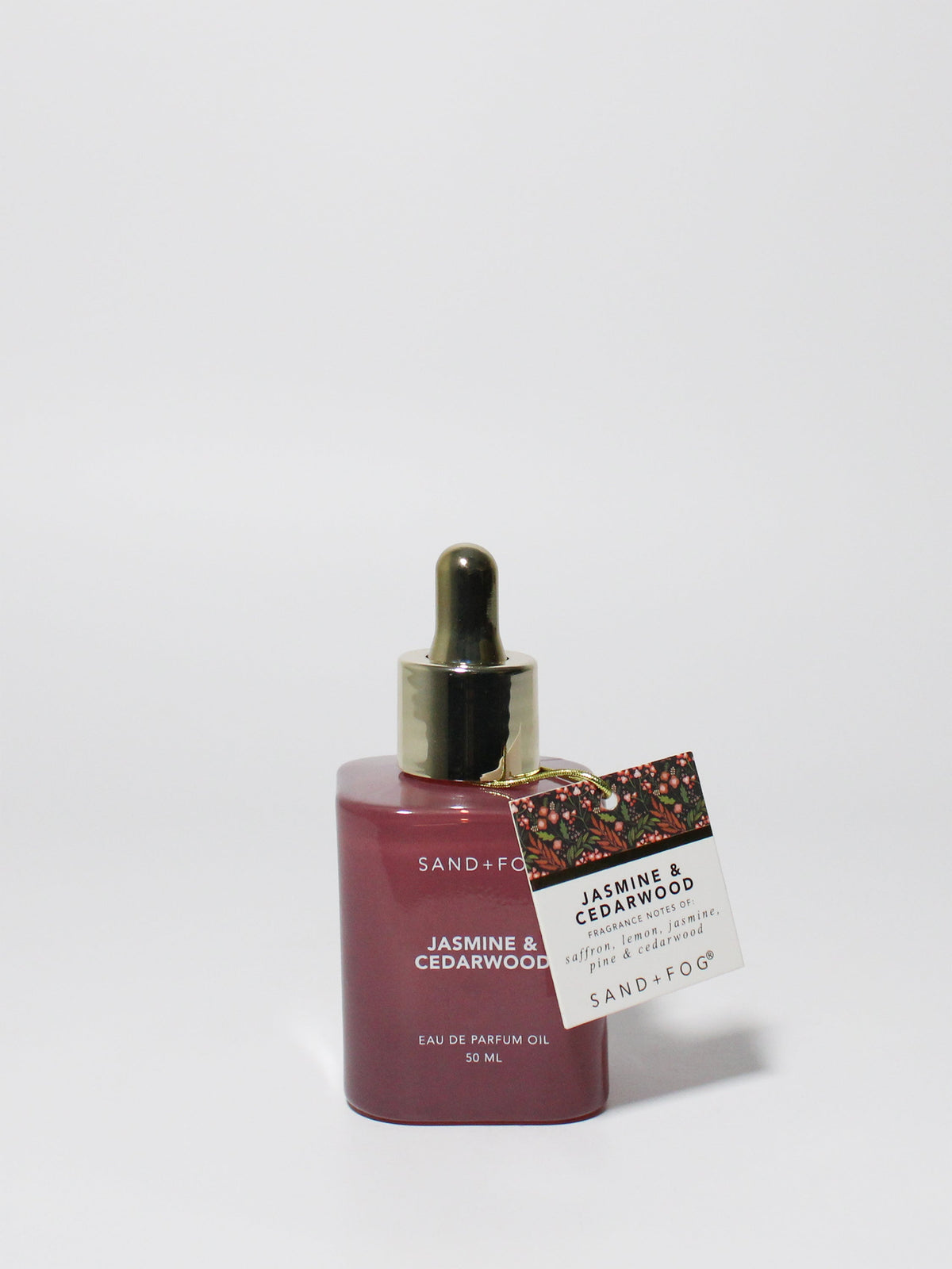 Alluring Jasmine & Cedarwood 50 ml Perfume Oil Dropper