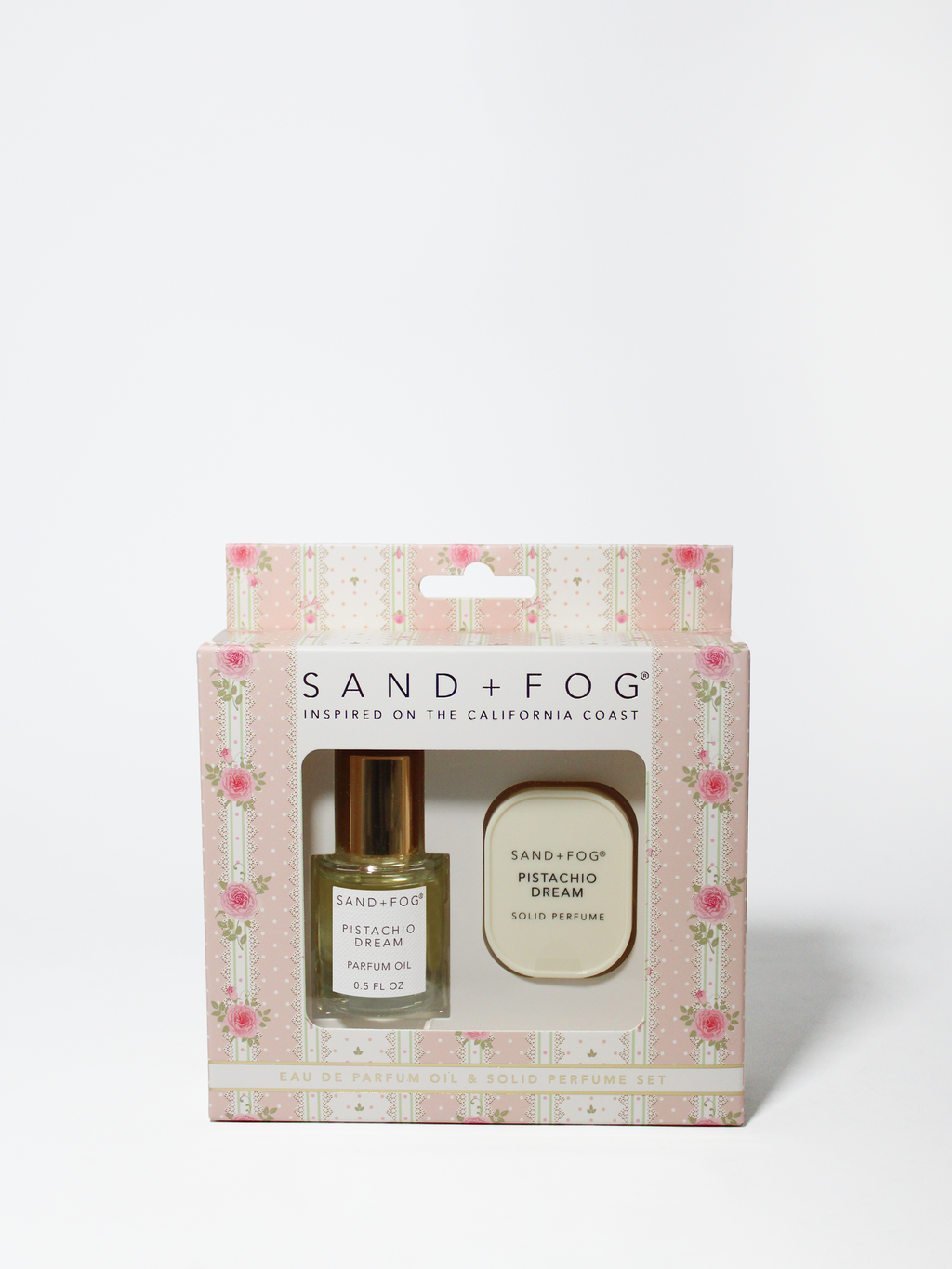 Alluring Perfume Oil Rollerball and Solid Perfume Set - Pistachio Dream